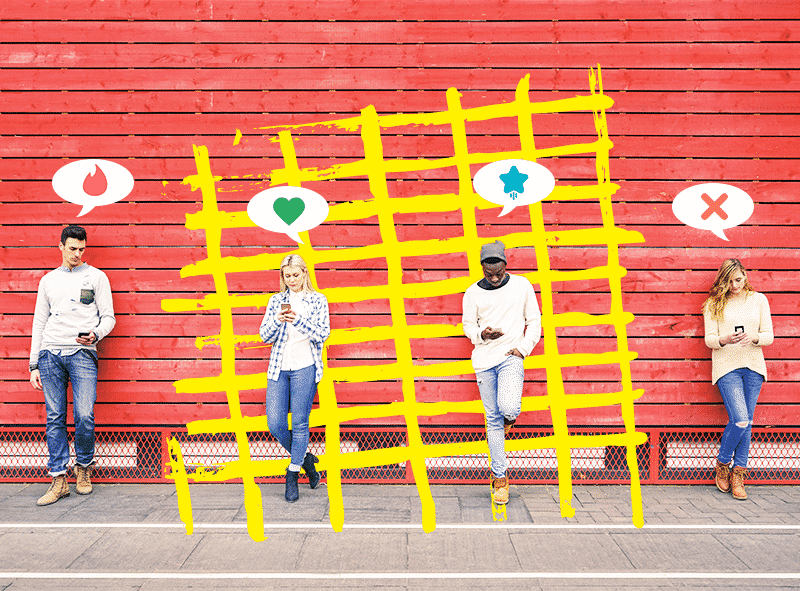 Tinder hombres vs mujeres