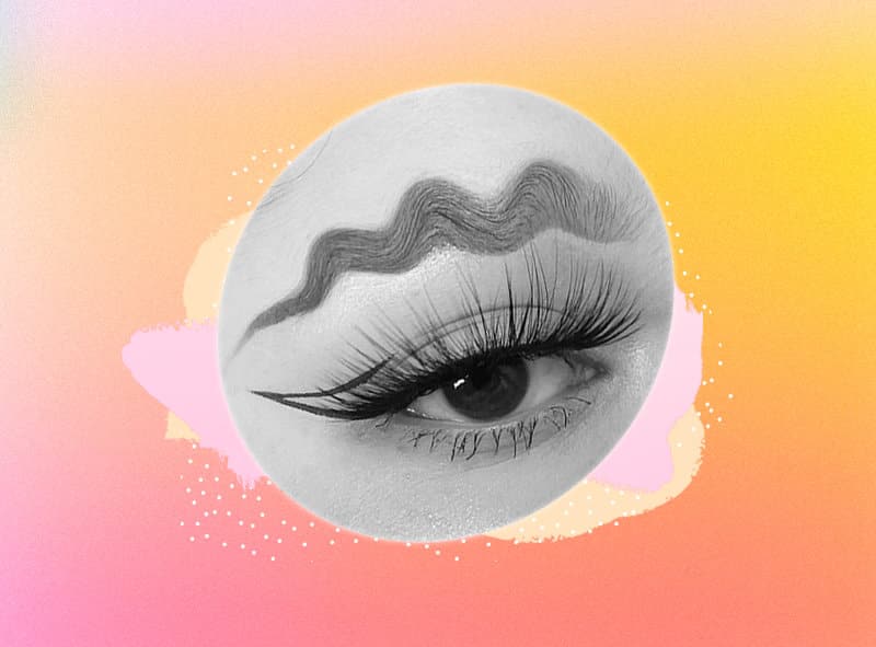 wavy brows