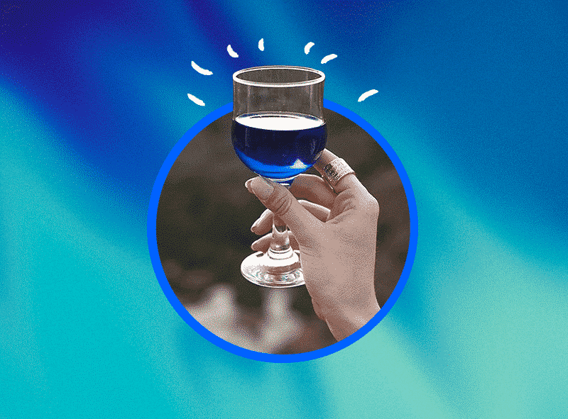 vino azul