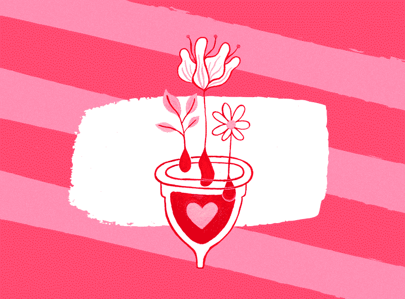 stickers menstruación