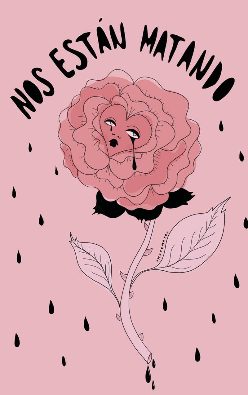 pósters para la Marcha por el Día Internacional de la Mujer