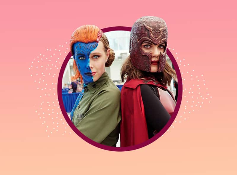 Cosplayers de Comic Con 2018