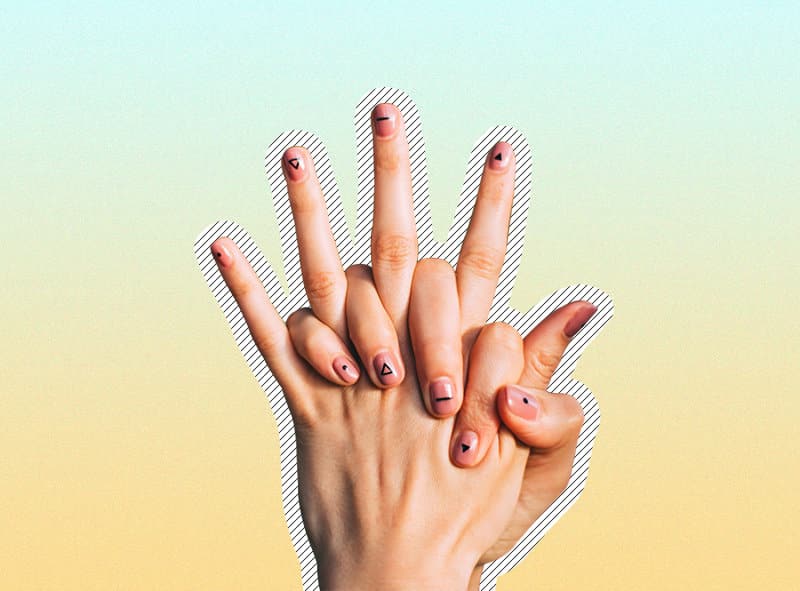 manicure nude