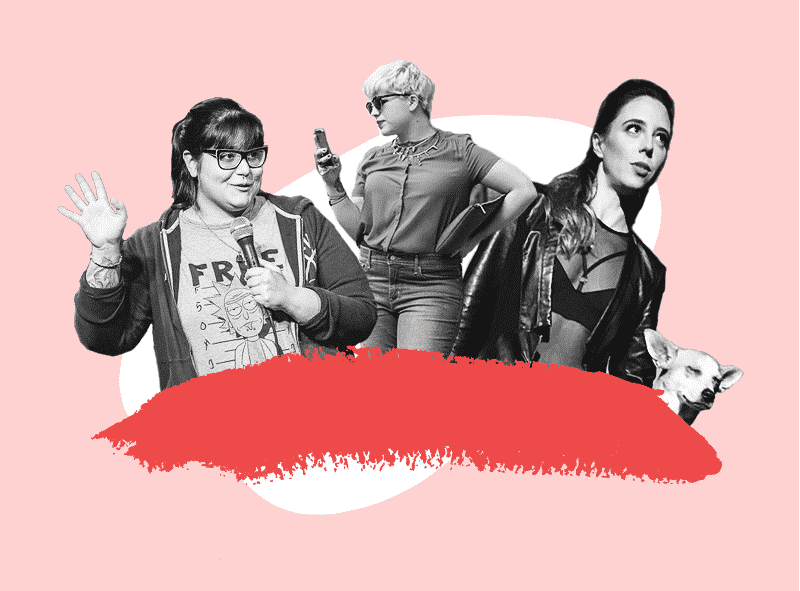 mujeres stand up comedy