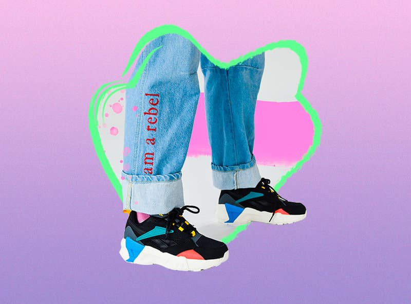 Cómo combinar dad sneakers