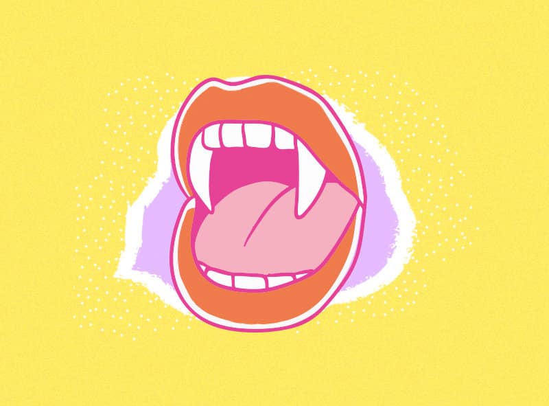 dientes de oro