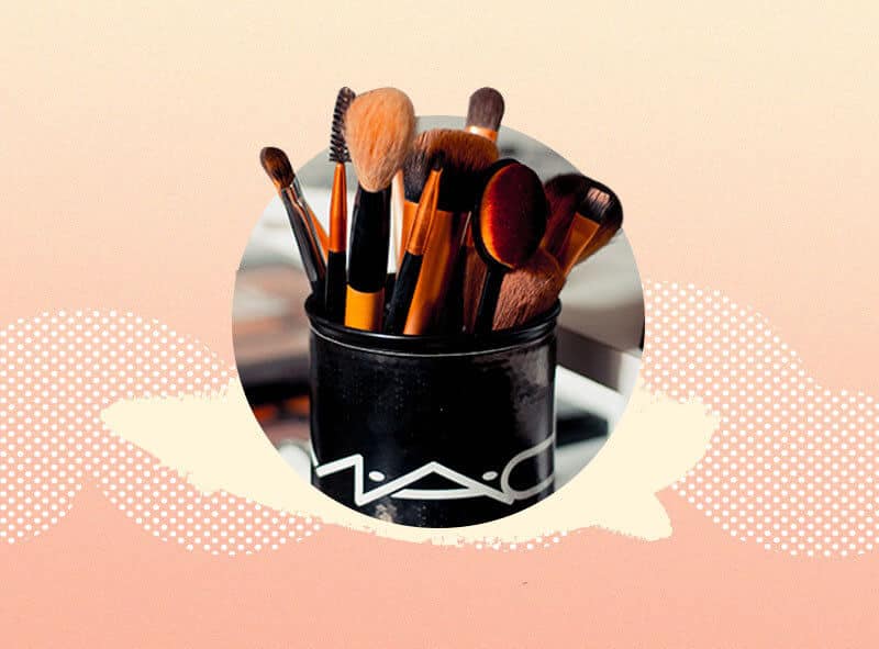 limpiar las brochas de maquillaje